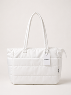 Puffy Tote Çanta | Hafif, Kabarık, Kapitone, Omuz Çanta