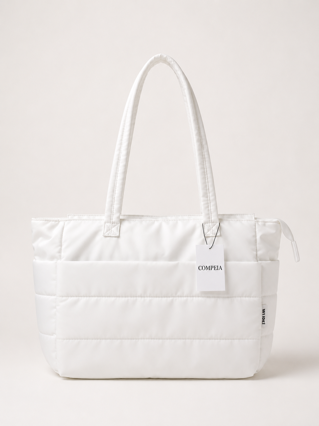 Puffy Tote Çanta | Hafif, Kabarık, Kapitone, Omuz Çanta