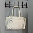 Puffy Tote Çanta | Hafif, Kabarık, Kapitone, Omuz Çanta